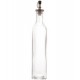 Garrafa 510ml para Azeite de Vidro com Tampa Plástica Preta 